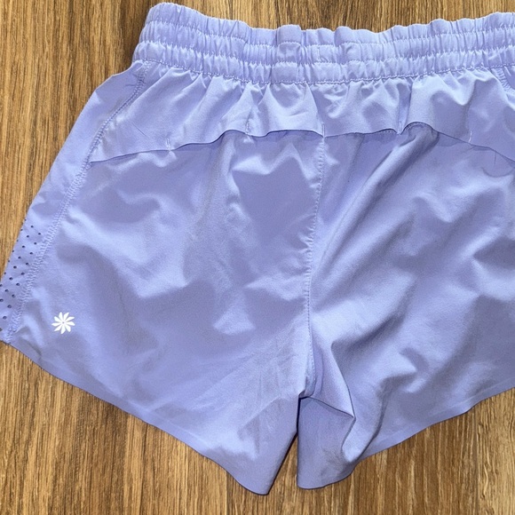 Athleta Lavender Athletic Shorts - Picture 4 of 6